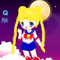 日本动漫美少女战士月野兔高清头像