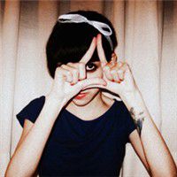 重口味欧美女头像搞怪