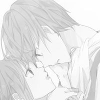 微信头像情侣动漫唯美 思恋缠绵携手共点红烛