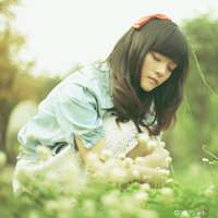 唯美简约清新很有意境的女生头像图片