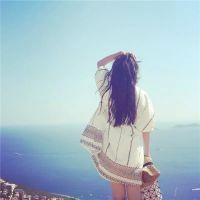 背影染清风 女背影头像小清新