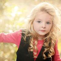 可爱欧美小萝莉头像图片