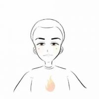 一男一女可爱的一对卡通情侣头像图片