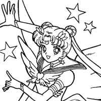 日本动漫美少女战士月野兔高清头像