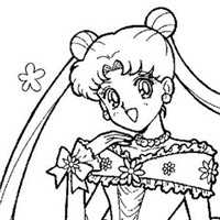 日本动漫美少女战士月野兔高清头像