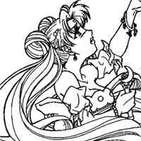 日本动漫美少女战士月野兔高清头像
