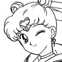 日本动漫美少女战士月野兔高清头像