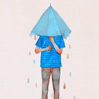 一男一女可爱的一对卡通情侣头像图片