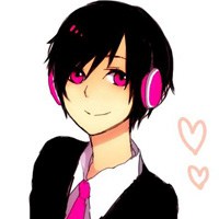 戴耳机动漫男生头像 酷毙了