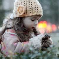 可爱欧美小萝莉头像图片