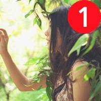 好看的强迫症微信头像带1的图片