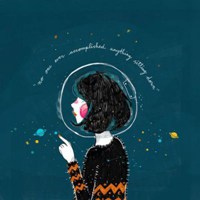 好看高清现代手绘微信女头像图片_0