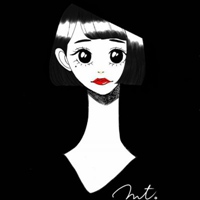 好看高清现代手绘微信女头像图片_0