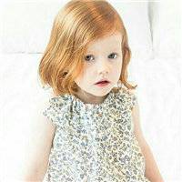 可爱的金发小萝莉大眼睛头像图片