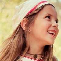 可爱欧美小萝莉头像图片