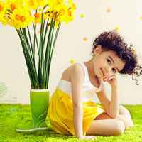 可爱欧美小萝莉头像图片