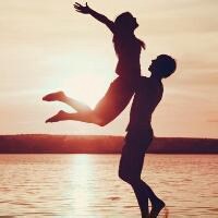 唯美海边情侣头像两人一张