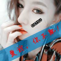 微信带字超拽萌女生头像