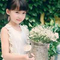 可爱欧美小萝莉头像图片