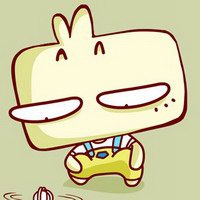 微信可爱卡通兔子头像 可爱兔子蹦蹦跳