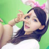 微信美女头像 你的美刺中我的胸口