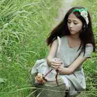 好看的森系唯美女生头像图片