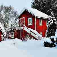 微信头像雪景图片大全