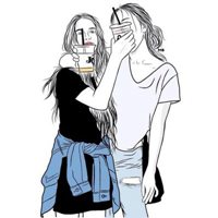 头像女生手绘个性头像 霸气个性的手绘女