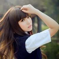 唯美简约清新很有意境的女生头像图片