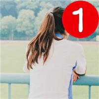 好看的强迫症微信头像带1的图片