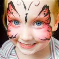 微信头像小孩脸部创意彩绘