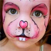 微信头像小孩脸部创意彩绘