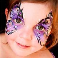 微信头像小孩脸部创意彩绘