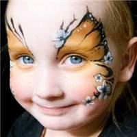 微信头像小孩脸部创意彩绘