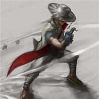 戴斗笠的古风剑客侠客头像图片