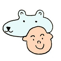 小孩戴卡通动物帽子头像 可爱萌萌哒