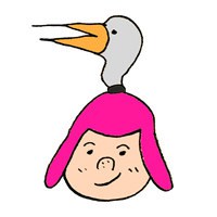 小孩戴卡通动物帽子头像 可爱萌萌哒