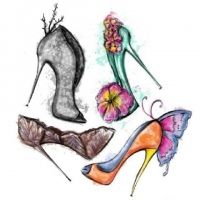 微信头像高跟鞋图片_夸张个性的高跟鞋头像图片