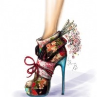 微信头像高跟鞋图片_夸张个性的高跟鞋头像图片