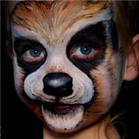 微信头像小孩脸部创意彩绘