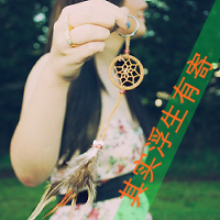 唯美带字头像女生