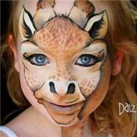 微信头像小孩脸部创意彩绘