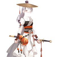 戴斗笠的古风剑客侠客头像图片