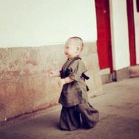 光头小和尚头像_光头小和尚可爱萌萌哒