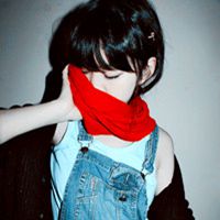 个性阿宝色女生头像