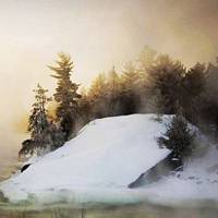 微信头像雪景图片大全