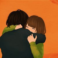 微信头像情侣动漫唯美 思恋缠绵携手共点红烛