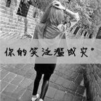 伤感的黑白色女生带字头像图片