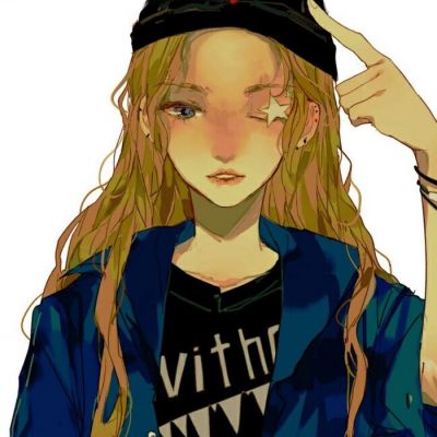 女头手绘_高清好看手绘女头