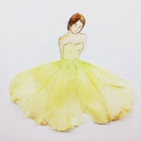 创意花瓣人文艺术头像图片